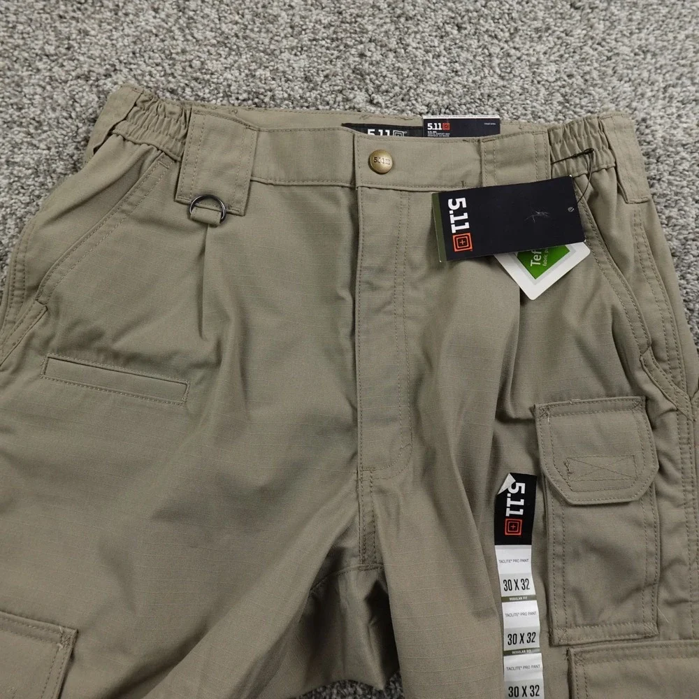 NEW 5.11 Tactical Pants Mens 30X30 Beige Taclite Pro Ripstop Cargo‎ Utility Work